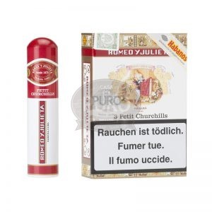 Romeo y Julieta Petit Churchills Tubos (3)