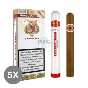 Romeo y Julieta No. 1 Tubos (5x3)