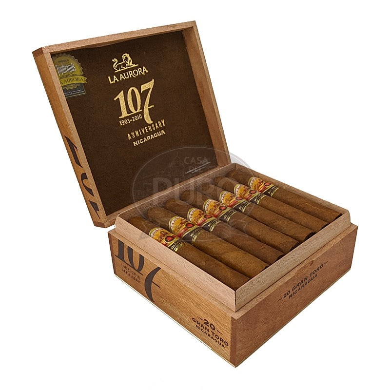 La Aurora 107 Nicaragua Gran Toro (20) Casa Del Puro