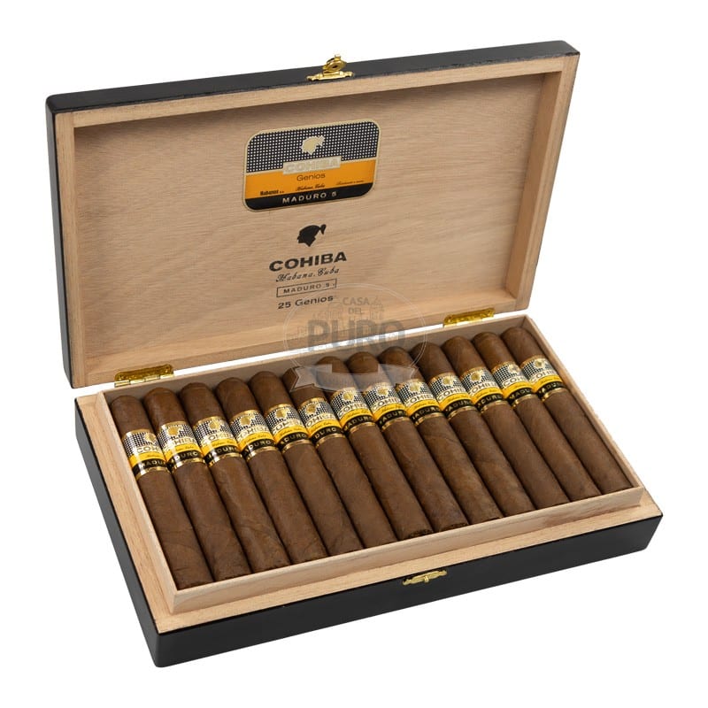 【葉巻空箱】ビックサイズ•COHIBA MADURO 5 Cohiba Maduro 5 Genios – TSC