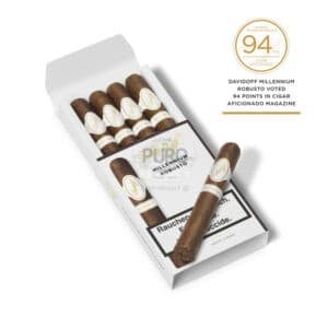 davidoff millennium blend robusto etui (4)