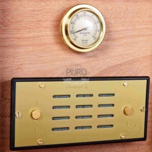 humidor elie bleu ebène vert 50 cigares