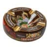 cendrier arturo fuente "we will never rush the hands of time" brun 4 cigares