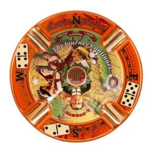 cendrier arturo fuente casa cuba cendrier orange 4 cigares